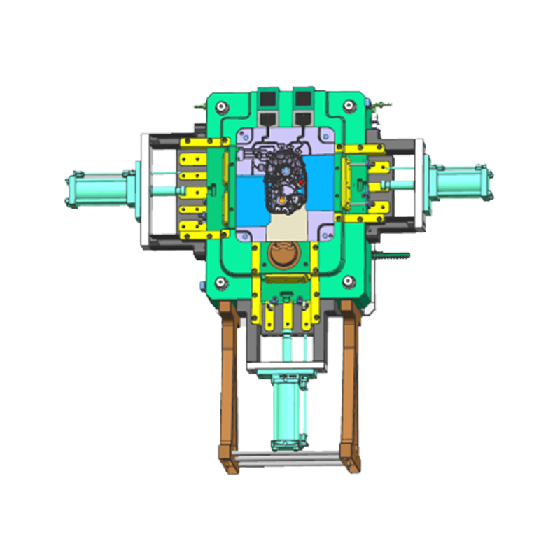 Aluminium seres transmissie achterbehuizing mal