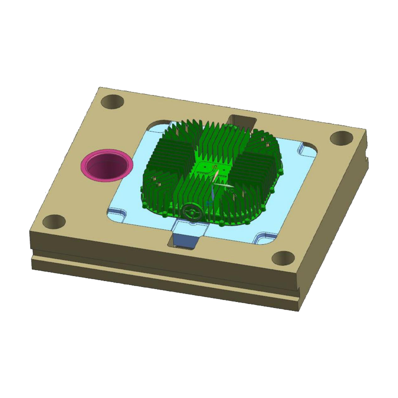 Aluminium koellichaamvormen